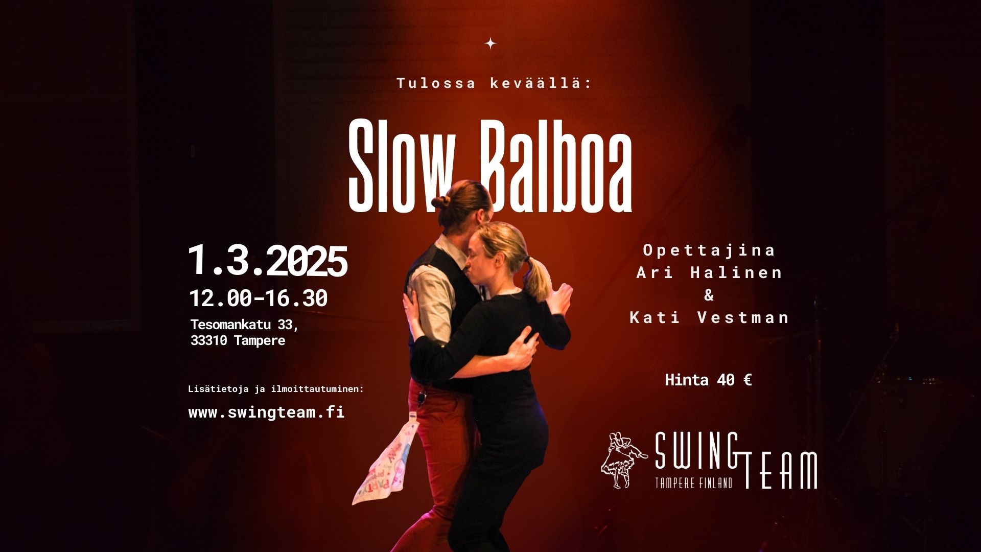 Slow Balboa 1.3.2025 banneri